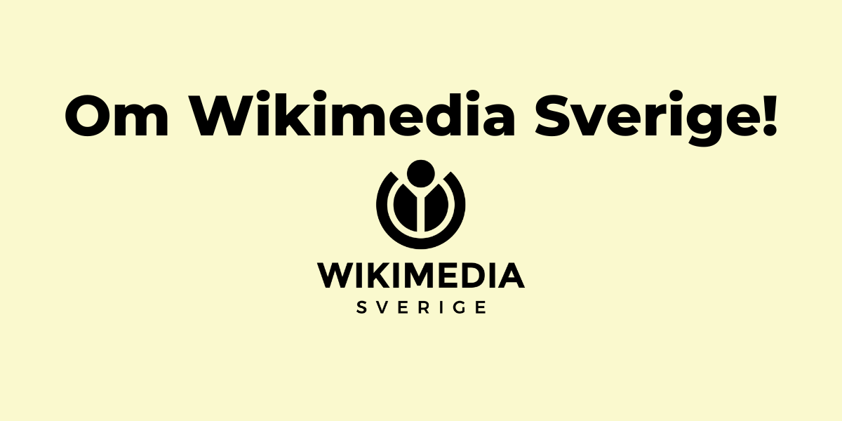 Om Wikimedia Sverige WMSE004