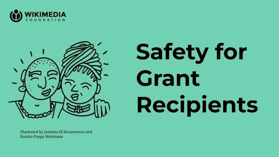 Safety for Grant Recipients WMF_HUM002